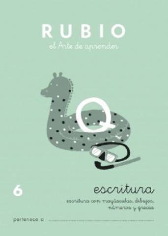 Foto de CUADERNO RUBIO CALIGRAFIA Nº..6