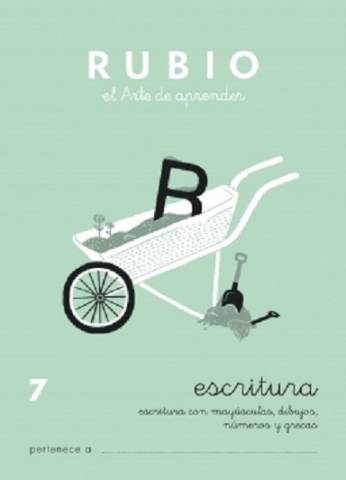 Foto de CUADERNO RUBIO CALIGRAFIA Nº..7