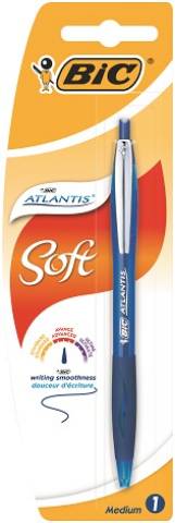 Foto de BOLIGRAFO OFI.BIC ATLANTIS-BLIST/1 AZUL
