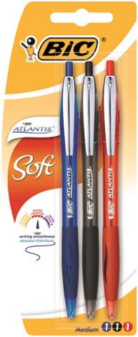 Foto de BOLIGRAFO OFI.BIC ATLANTIS-BLIST/3 SURT.