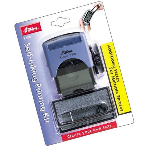 Foto de Imprentilla Shiny Autoentintada S-883 - 18x47 4 Lineas (890991)