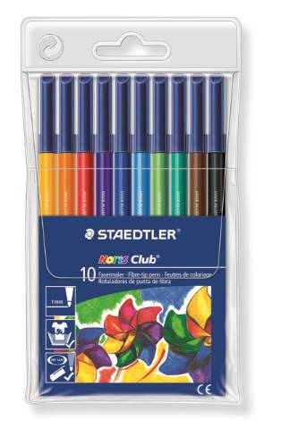 Foto de Rotulador Staedtler Noris Club. 10 colores (649799)