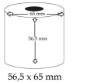 Foto de Bobina/Rollo de Papel Electra 57 x 65mm (001045)