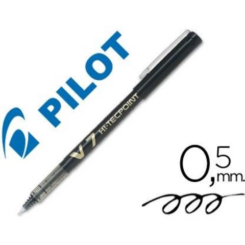 Foto de Rotulador Pilot V-7. Blíster de 1 unidad en color Negro (127013)