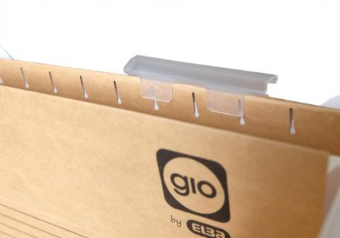Foto de Visores para carpetas colgantes Kio. Caja de 25 unidades (180048)