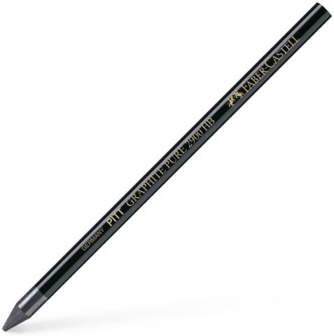 Foto de Barra de Grafito Color Negro, Blister de 1 Unidad HB. Faber-Castell (126507)