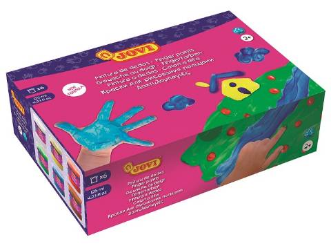 Foto de Pintura de Dedos Jovi. Caja surtidas (630062)