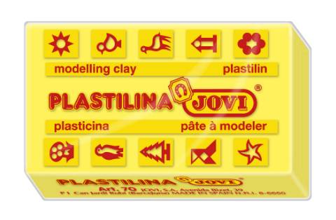 Foto de Plastilina Jovi taco pequeño 50gr. Color amarillo claro (649718)
