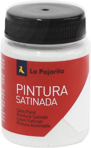 Foto de Pintura La Pajarita Satinada Al Agua  Multiusos 75ml. Blanco (126455)