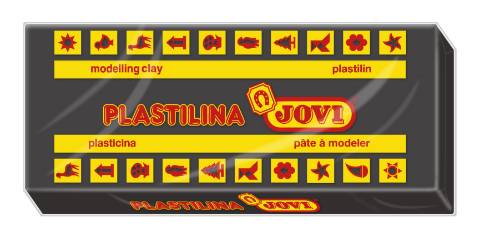 Foto de Plastilina Jovi taco mediano 150gr. Color negro (903453)