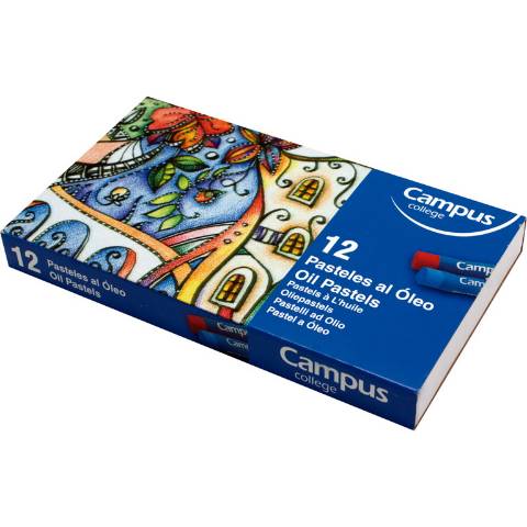 Foto de Pintura Pastel al Óleo. Campus 12 colores (600391)