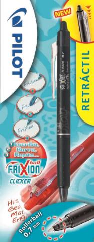 Foto de Bolígrafo Borrable Frixion Clicker. Blister 1 Negro (121360)
