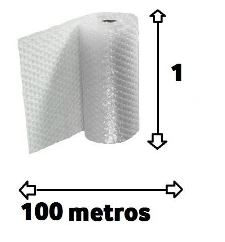 Foto de Plástico de Burbuja en rollo 1,0 x 100,0 Mtrs. (121138)
