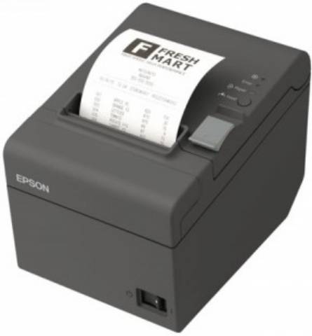 Foto de Impresora Térmica de Tickets,Epson TM-T20II de alta velocidad de impresión y con funciones para ahorro de costes. Combinación de alta velocidad de impresión, gran fiabilidad y funcionamiento económico. (121337)