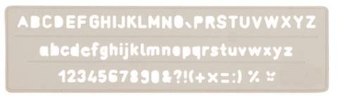 Foto de Normógrafo Cox 100mm (600053)