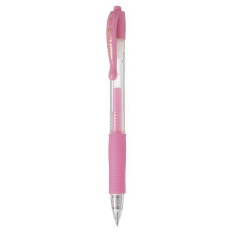 Foto de Bolígrafo Gel Pilot G-2 Retráctil. Blister 1 unidad Rosa (125614)