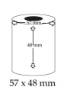Foto de Bobina/Rollo de Papel Térmico 57 x 45mm (002058)
