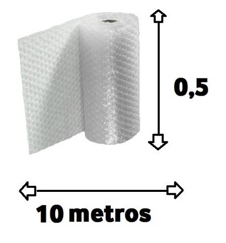 Foto de Plástico de Burbuja en rollo 0,5 x 10,0 Mtrs. (121133)