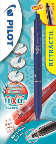 Foto de Bolígrafo Borrable Frixion Clicker. Blister 1 Azul (121362)