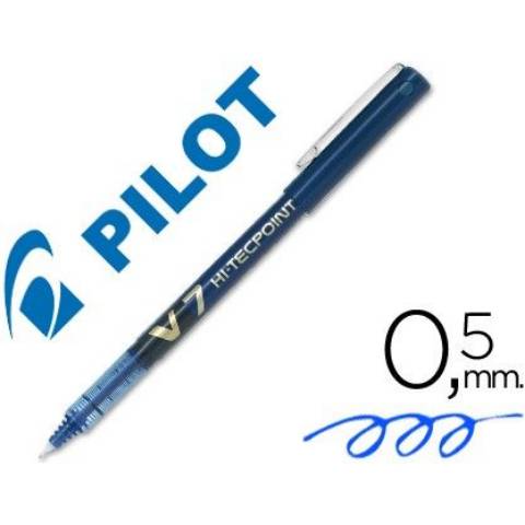 Foto de Rotulador Pilot V-7. Blíster de 1 unidad en color Azul (127012)