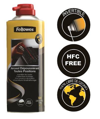 Foto de Spray antipolvo 350ml. Fellowes Aire Comprimido (120563)