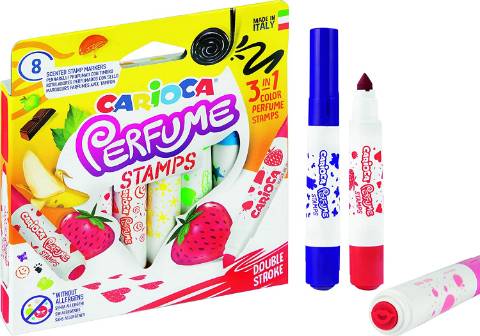 Foto de Rotulador Carioca Perfume Stamps. Caja de 8 colores (125806)