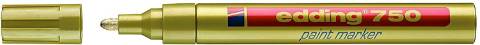 Foto de Rotulador Edding Nº 750. Blíster 1 en color Oro (127201)
