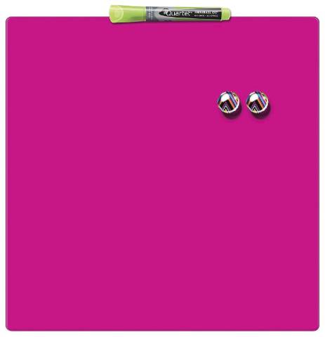 Foto de Pizarra Magnética de 36 x 36 cm. Rotulador + Imanes Pink (122342)