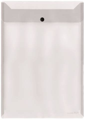 Foto de Dosier Sobre en polipropileno con broche en formato Din A4 y capacidad de 50 hojas en vertical. Plus office 2021 en color Transparente (180238)