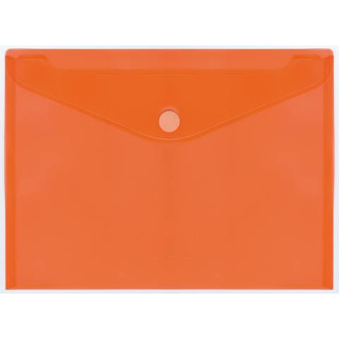 Foto de Dosier Sobre en polipropileno con velcro en formato Din A4 y capacidad de 50 hojas en horinzontal. Plus office 2030 en color Naranja (040545)
