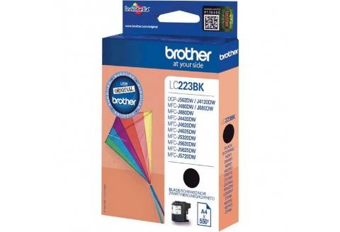 Foto de Inkjet original de Brother LC 223BK. Cartucho de tinta Negro (123038)