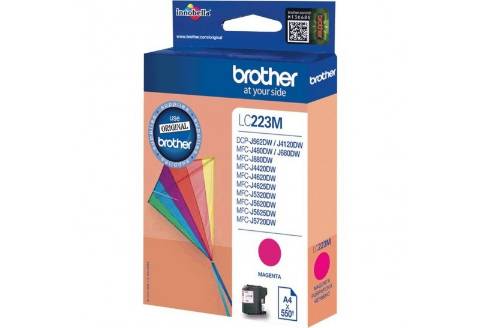 Foto de Inkjet original de Brother LC 223M. Cartucho de tinta Magenta (123041)