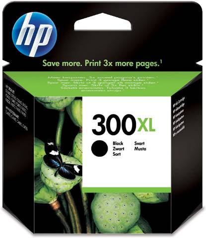 Foto de Inkjet original de HP CC641EE Nº 300XL Negro. Cartucho de tinta Negro (126842)