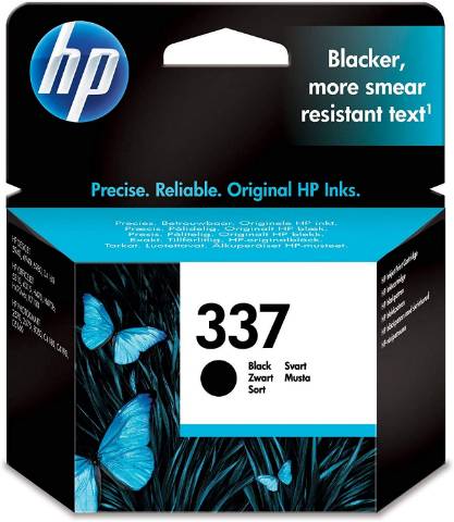 Foto de Inkjet original de HP C9364EE Nº 337 Negro. Cartucho de tinta Negro (126829)