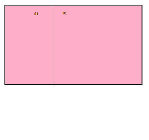 Foto de Talonario de Caja/Mostrador T-29 numerados, 100x50 con 100 hojas en color rosa (001414)