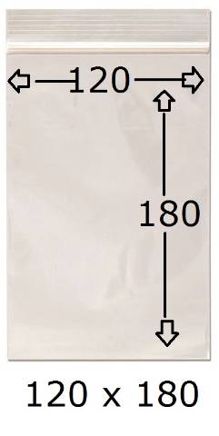 Foto de Minigrip. Bolsa de Plástico con Cierre Multiusos. 12 x 18 cm, Paquete de 100 Unidades (128063)