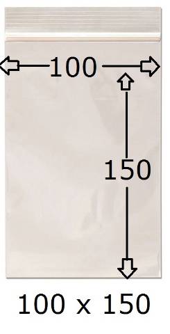 Foto de Minigrip. Bolsa de Plástico con Cierre Multiusos. 10 x 15 cm, Paquete de 100 Unidades (128062)