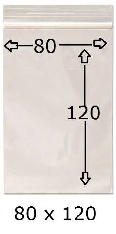 Foto de Minigrip. Bolsa de Plástico con Cierre Multiusos. 8 x 12 cm, Paquete de 100 Unidades (128061)
