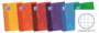 Foto de Bloc cuaderno de espiral  tapa Forrada Oxford  90 gr, Formato Din A4 con 80 hojas Natural. Cuadros (120079)