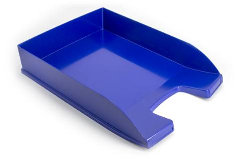 Foto de Bandeja de Plástico Opaca Azul. Smead (180358)