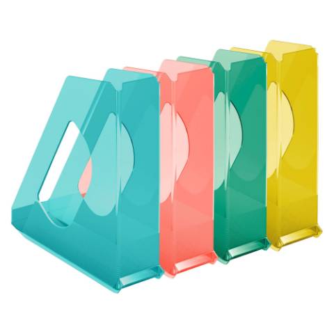 Foto de Revistero de plástico traslúcido Esselte Colour Ice (127399)