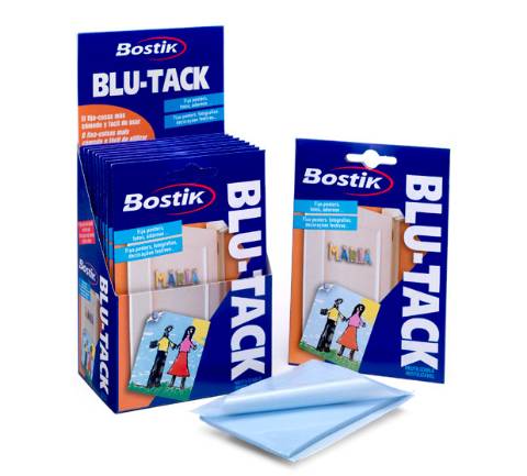 Foto de Masilla adhesiva Blu-Tack azul (040032)