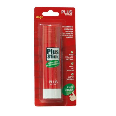 Foto de Barra de pegamento Plus Stick 36gr Blister 1 unidad (040646)