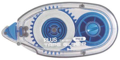 Foto de Maquina Transferidora de Pegamento Permanente Plus Glue Roller TG-210 8,4mm x 10mt Blister de 1 unidad (040446)