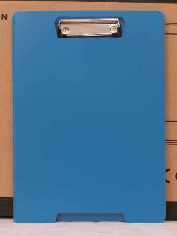 Foto de Carpeta de Polipropileno con Pinza. Plus Office Opaca Azul (180736)