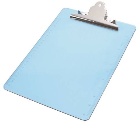 Foto de Placa Sujetapapeles Din A4 de Plastico rigido con Pinza Makro Paper (040223)