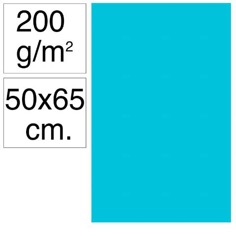 Ofiarea. Cartulina grande 50x 65 cm. Azul Turquesa (630502)