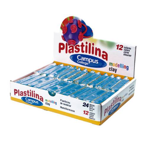Foto de Plastilina Campus taco pequeño 60gr. Azul oscuro (630624)