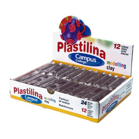 Foto de Plastilina Campus taco pequeño 60gr. Negro (630630)