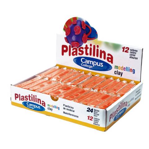 Foto de Plastilina Campus taco pequeño 60gr. Rojo (630631)